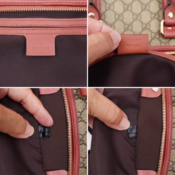 AU06❤️ Gucci GG Plus Monogram Joy Boston - Picture 13 of 15
